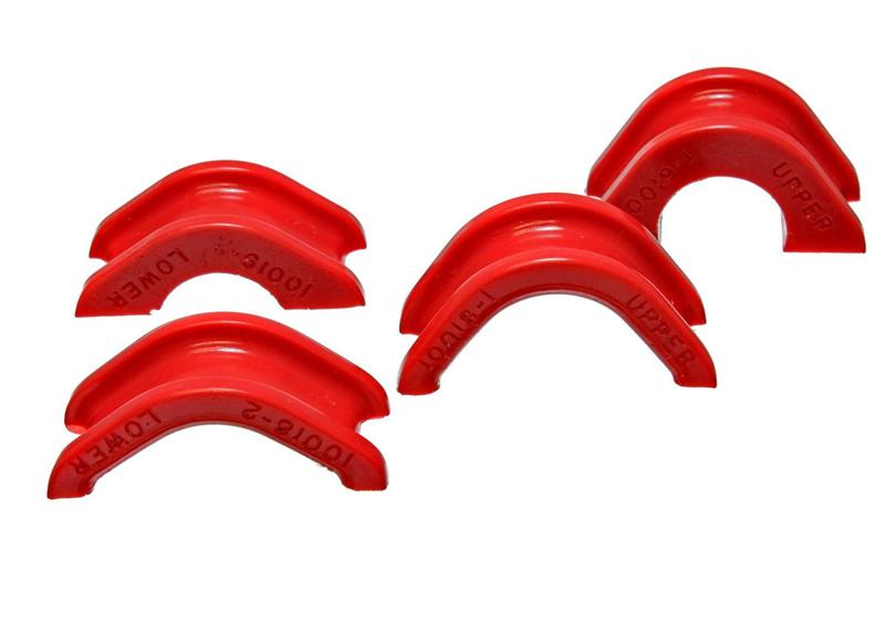 ES Steering Rack Bush - Red - Energy Suspension 74-78 Nissan 260Z/280Z Red Rack and Pinion Bushing Set