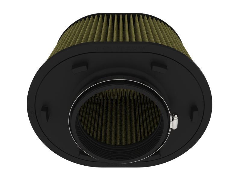 AFE Universal Pro-G 7 Filter - aFe Magnum FORCE Intake Filter w/Pro GUARD 7 5-1/2IN F x (12-1/4x9-3/4)IN B x (11-1/4x8-3/4)IN Tx8IN