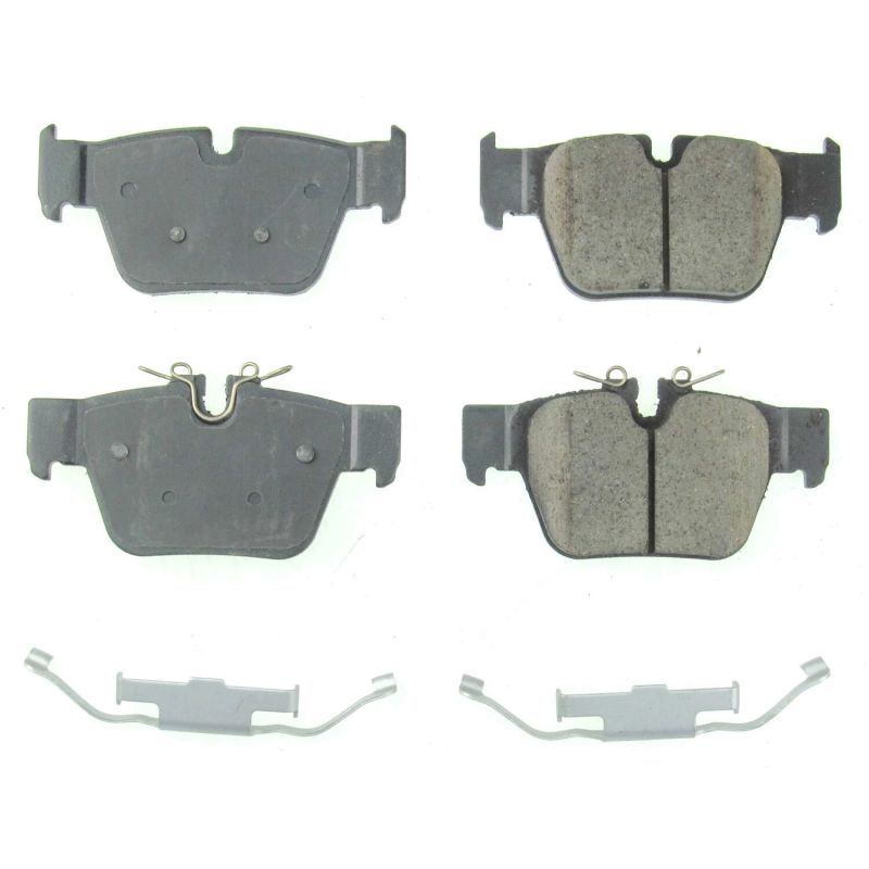 PSB Z17 Evolution Brake Pads - Power Stop 2019 BMW X2 Rear Z17 Evolution Ceramic Brake Pads w/Hardware