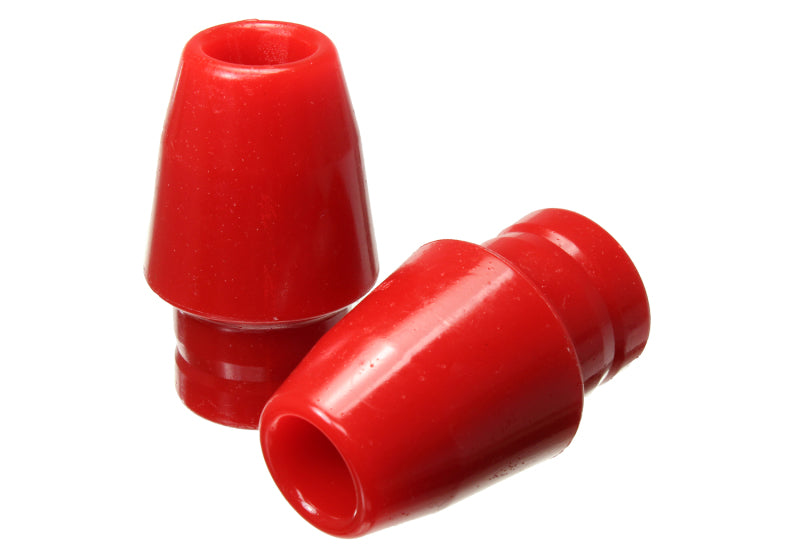 ES Bump Stops - Red - Energy Suspension 07-18 Jeep Wrangler JK Front Red Bump Stop - Extended Height 1 3/4in