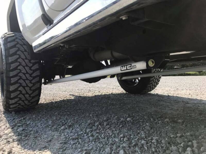 WCF Traction Bar - Wehrli 11-19 Chevy & GMC Duramax RCLB/CCSB/ECSB 60in. Traction Bar Kit - Bengal Silver