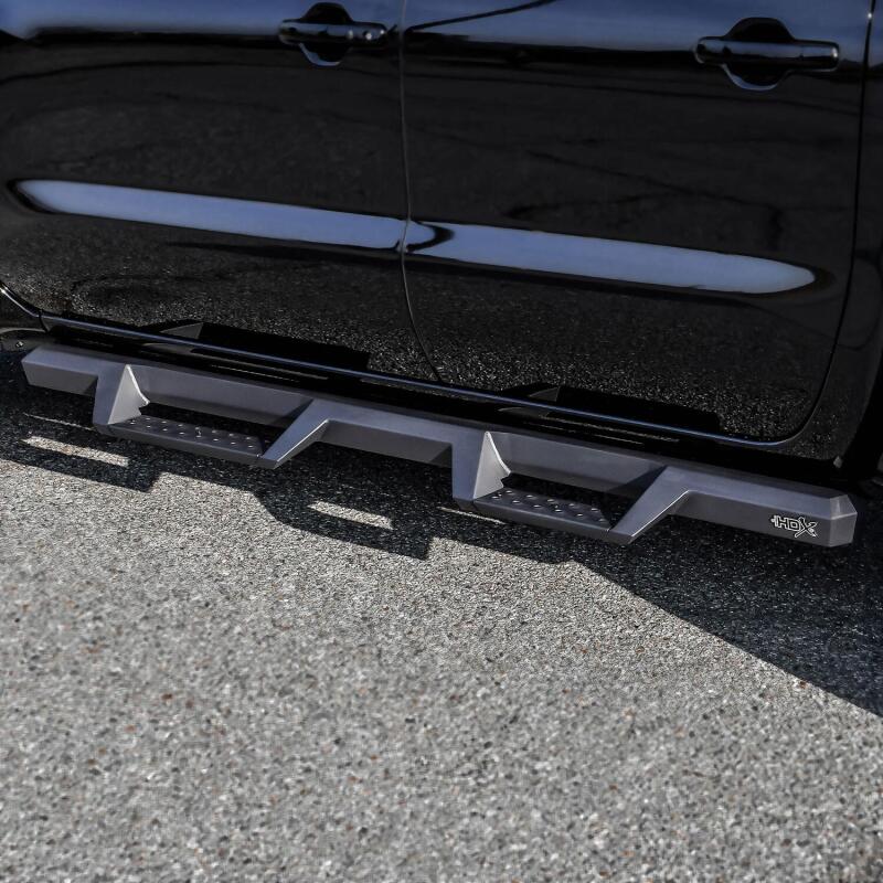 WES Nerf Bars - HDX Drop - Westin 2022 Nissan Frontier Crew Cab Pickup HDX Drop Nerf Step Bars - Textured Black