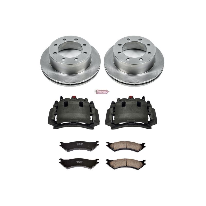 PSB Autospecialty Caliper - Power Stop 99-07 Ford E-350 Super Duty Rear Autospecialty Kit w/Cals