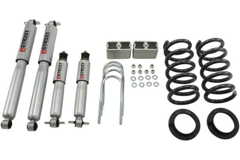 BT Lower Kit w SP Shocks - Belltech LOWERING KIT WITH SP SHOCKS
