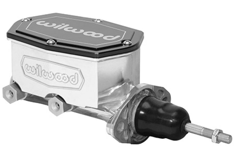 WIL Master Cylinder - Wilwood Corvette C2 Compact Tandem Master Cylinder - 5/16in Bore Ball Burnished