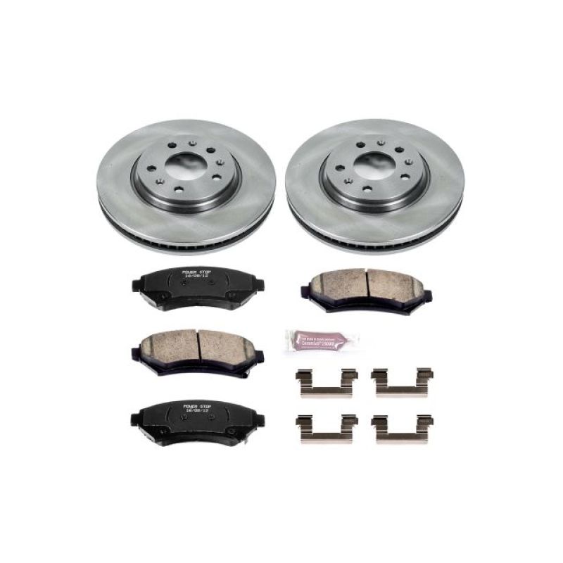 PSB Autospecialty Kit - Power Stop 2004 Cadillac Seville Front Autospecialty Brake Kit