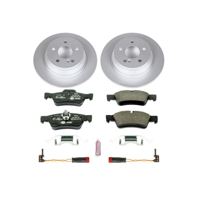 PSB Euro-Stop Kit - Power Stop 03-09 Mercedes-Benz E320 Rear Euro-Stop Brake Kit