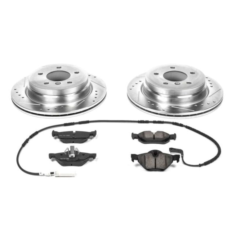 PSB Z23 Evolution Kit - Power Stop 07-10 BMW 328i Rear Z23 Evolution Sport Brake Kit