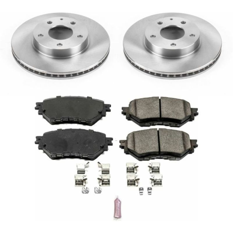 PSB Autospecialty Kit - Power Stop 14-16 Mazda 3 Front Autospecialty Brake Kit