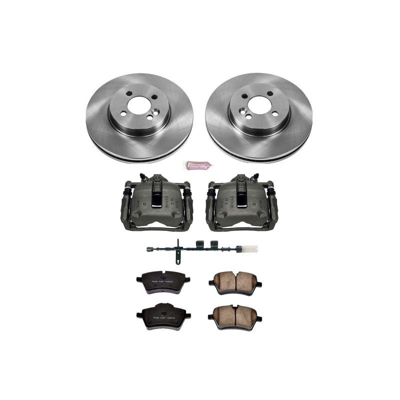 PSB Autospecialty Kit w/Cals - Power Stop 11-16 Mini Cooper Front Autospecialty Brake Kit w/Calipers