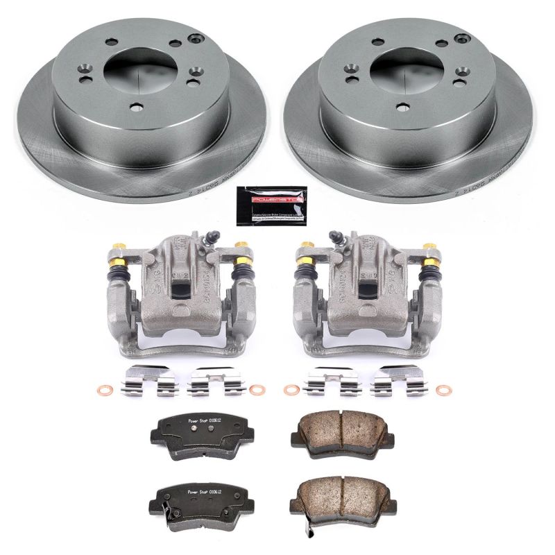 PSB Autospecialty Kit w/Cals - Power Stop 08-10 Hyundai Sonata Rear Autospecialty Brake Kit w/Calipers