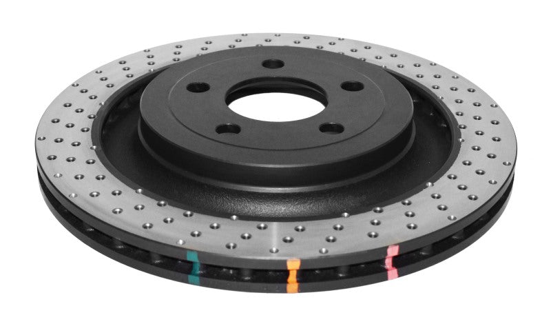 DBA 4000 Series Drilled Rotors - DBA 15-20 Ford Mustang GT (w/Performance Package) Rear 4000 Series Drilled Rotor