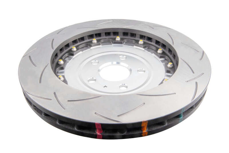 DBA 5000 Series Slotted Rings - DBA 16-20 Audi TT-RS Quattro Front 5000 Series Slotted Rotor w/Silver Hat