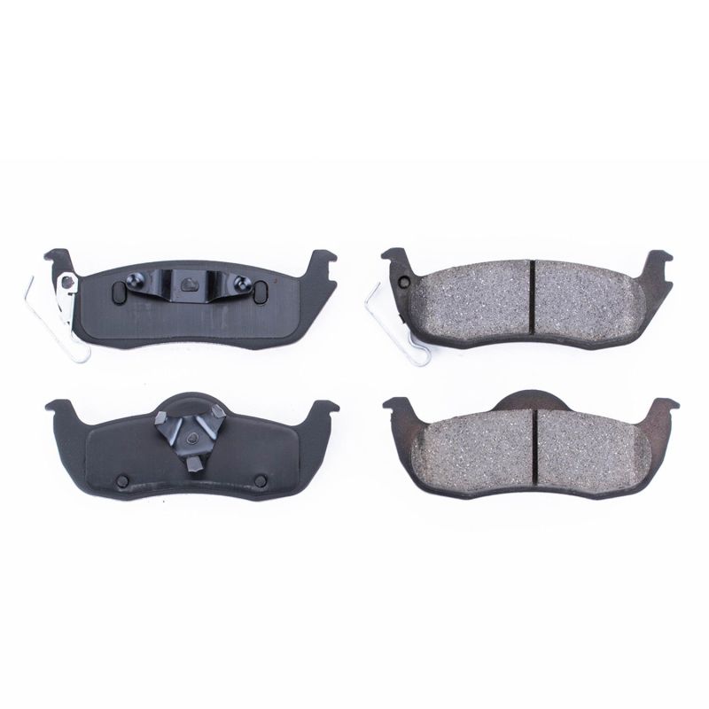 PSB Z16 Evolution Brake Pads - Power Stop 06-10 Jeep Commander Rear Z16 Evolution Ceramic Brake Pads
