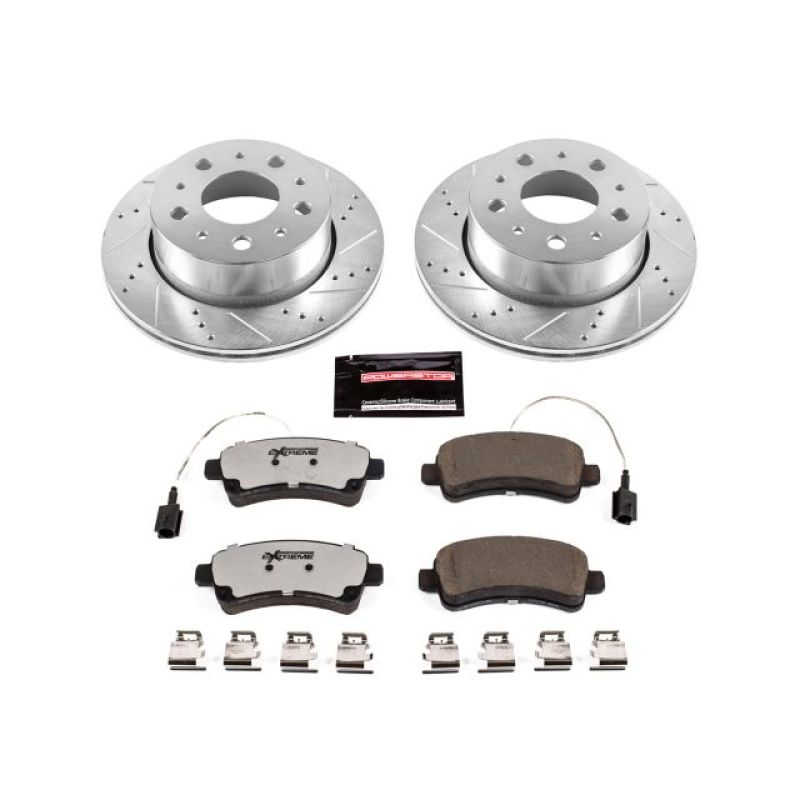 PSB Z36 Truck & Tow Kit - Power Stop 15-19 Ram ProMaster 1500 Rear Z36 Truck & Tow Brake Kit