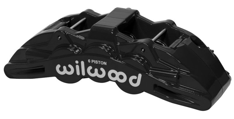 WIL SX6R Caliper - Wilwood Caliper Black SX6R 4.04in Piston 1.25in Disc