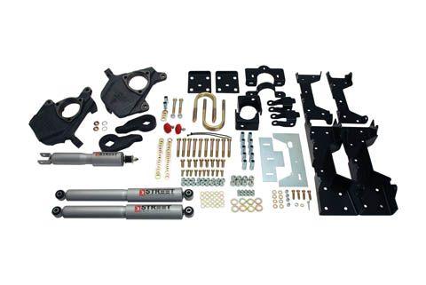 BT Lower Kit w SP Shocks - Belltech LOWERING KIT WITH SP SHOCKS