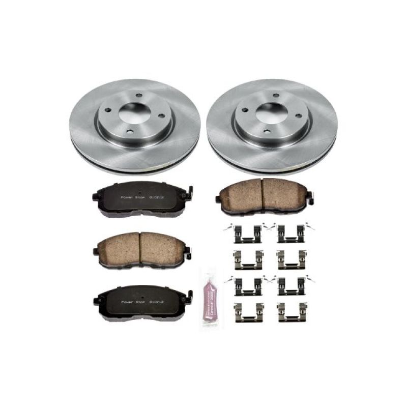 PSB Autospecialty Kit - Power Stop 09-14 Nissan Cube Front Autospecialty Brake Kit