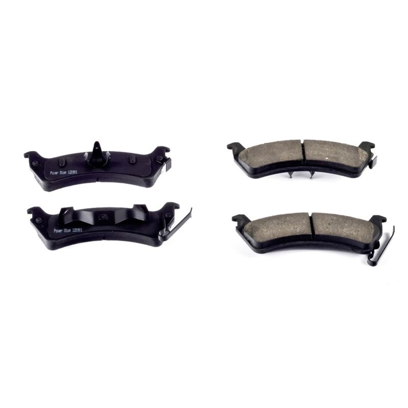 PSB Z16 Evolution Brake Pads - Power Stop 94-98 Jeep Grand Cherokee Rear Z16 Evolution Ceramic Brake Pads