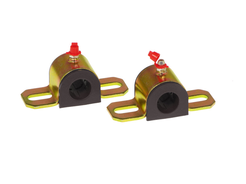 PRO Sway/End Link Bush - Blk - Prothane Universal Greasable Sway Bar Bushings - 20MM - Type A Bracket - Black