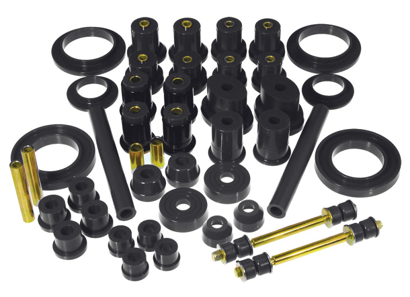 PRO Total Kits - Blk - Prothane 85-93 Ford Mustang Total Kit - Black