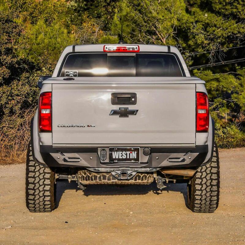 WES Pro-Series Bumpers - Westin 15-22 Chevrolet/GMC Colorado/Canyon Pro-Series Rear Bumper - Textured Black