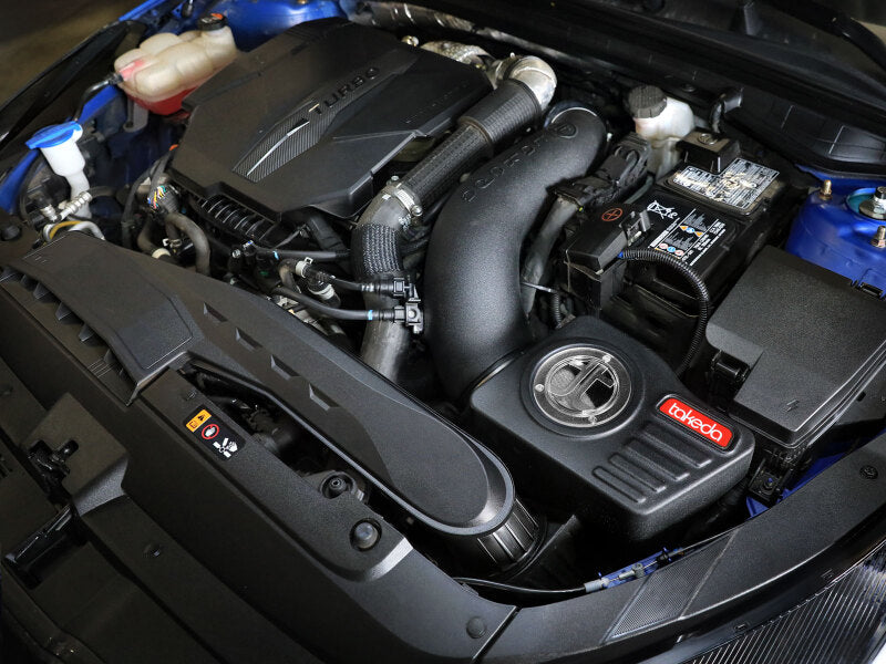 AFE Takeda Momentum Intake - aFe 21-26 Kia K5 L4-2.5L (t) Takeda Momentum Cold Air Intake System w/ Pro DRY S Filter