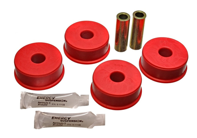 ES Cntrl Arm Bushings - Red - Energy Suspension 90-94 Mitsubishi Eclipse FWD Red Rear Control Arm Bushing Set