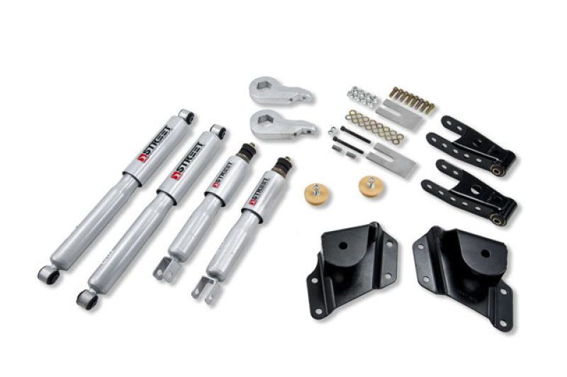 BT Lower Kit w SP Shocks - Belltech LOWERING KIT WITH SP SHOCKS