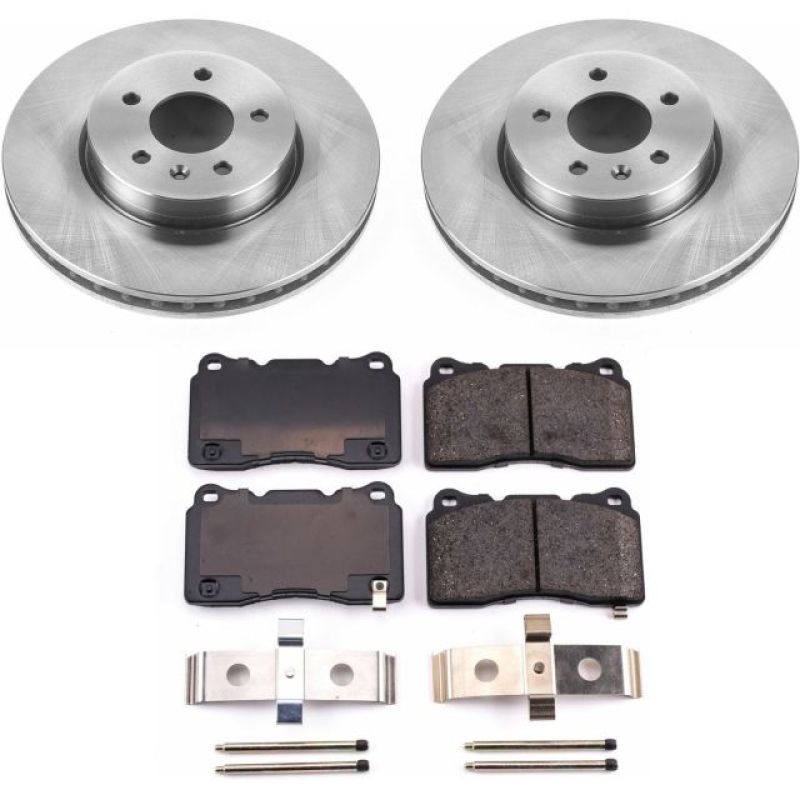 PSB Autospecialty Kit - Power Stop 13-18 Cadillac ATS Front Autospecialty Brake Kit