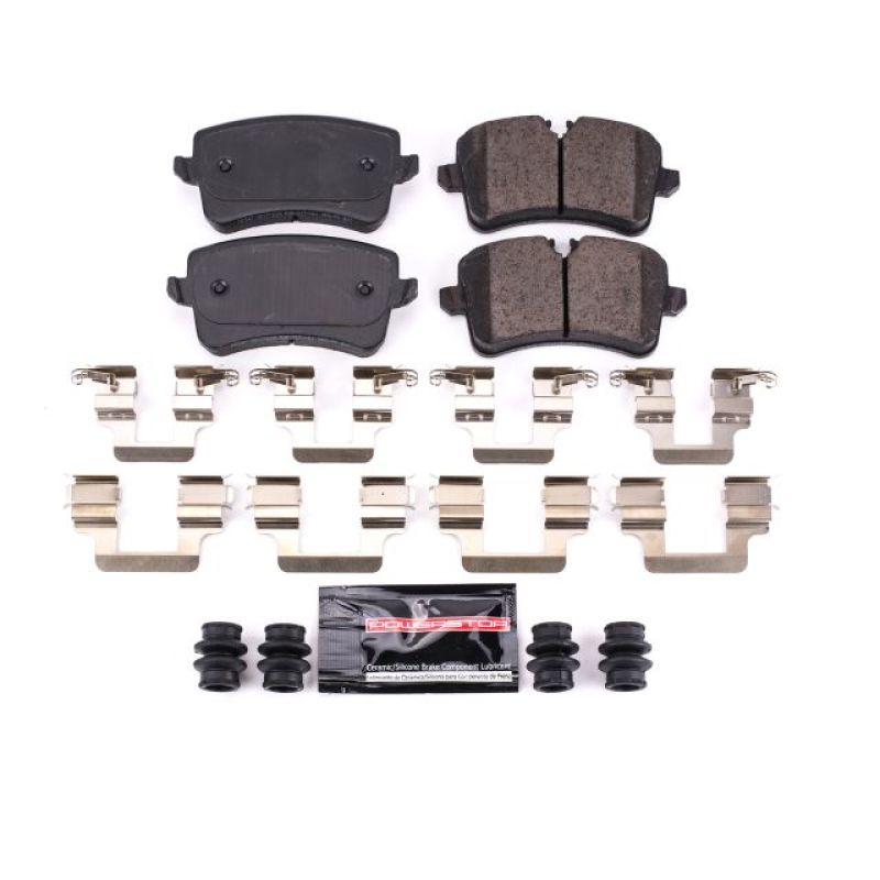 PSB Z23 Evolution Brake Pads - Power Stop 12-18 Audi A6 Rear Z23 Evolution Sport Brake Pads w/Hardware