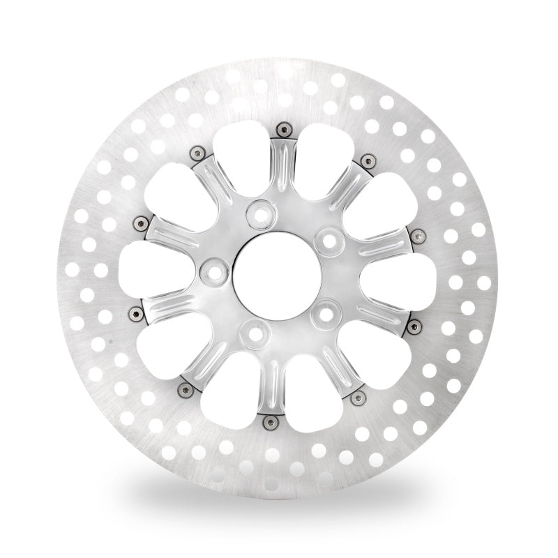 PFM Brake Rotors - Performance Machine Disc/Carr 11.8 Revel Rr Right - Chrome