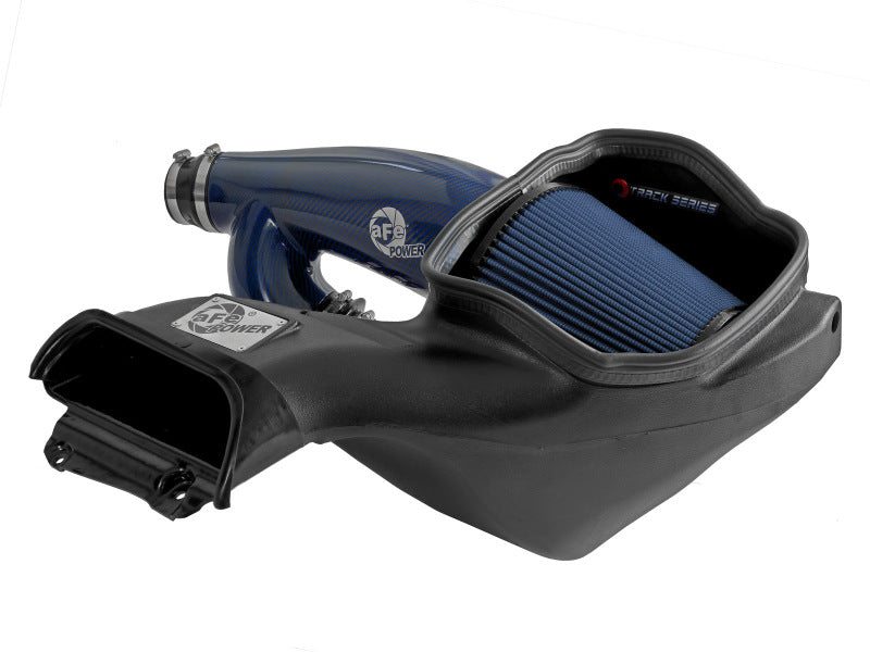 AFE Track Series Intake - aFe 17-24 Ford F-150 Track Series Blue Kevlar Carbon Fiber C/A Intake System w/Black Pro 5R Filter