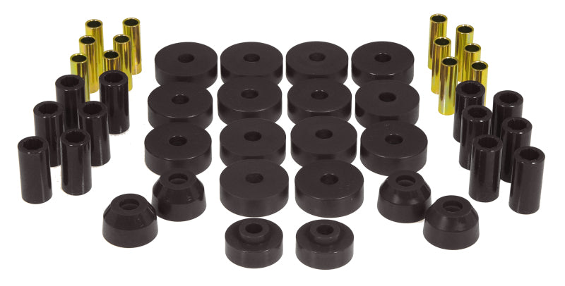 PRO Total Kits - Blk - Prothane 55-75 Jeep CJ5/7 Total Kit - Black