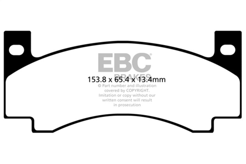 EBC Redstuff Brake Pad Sets - EBC 69-71 Chrysler 300 7.2 Redstuff Front Brake Pads