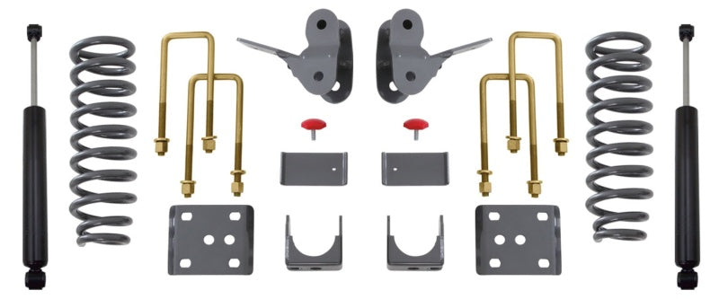 MXT Lowering Flip Kit - MaxTrac 04-08 Ford F-150 2WD/4WD V8 Extended/Crew Cab 2in/4in Lowering Coil Kit