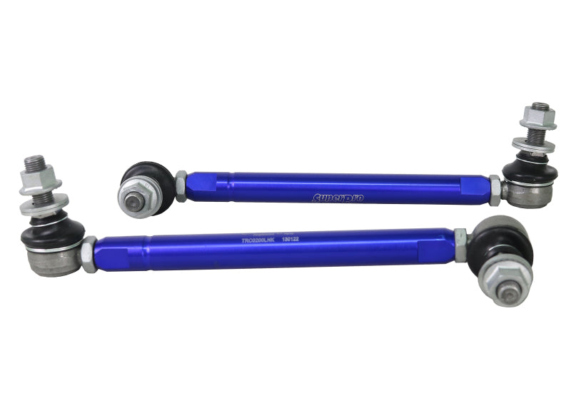 SPR Sway Bar Links - SuperPro 2001 Toyota Highlander Limited Front HD Adjustable End Link Set (12mm Studs 254mm-305mm)