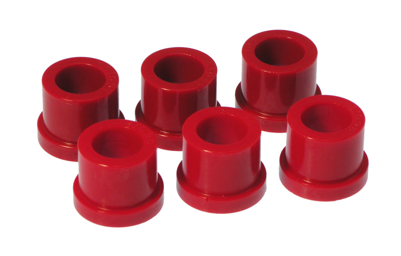 PRO Steering Bushings - Red - Prothane 79-09/84 Ford Mustang Rack & Pinion Bushings - Red