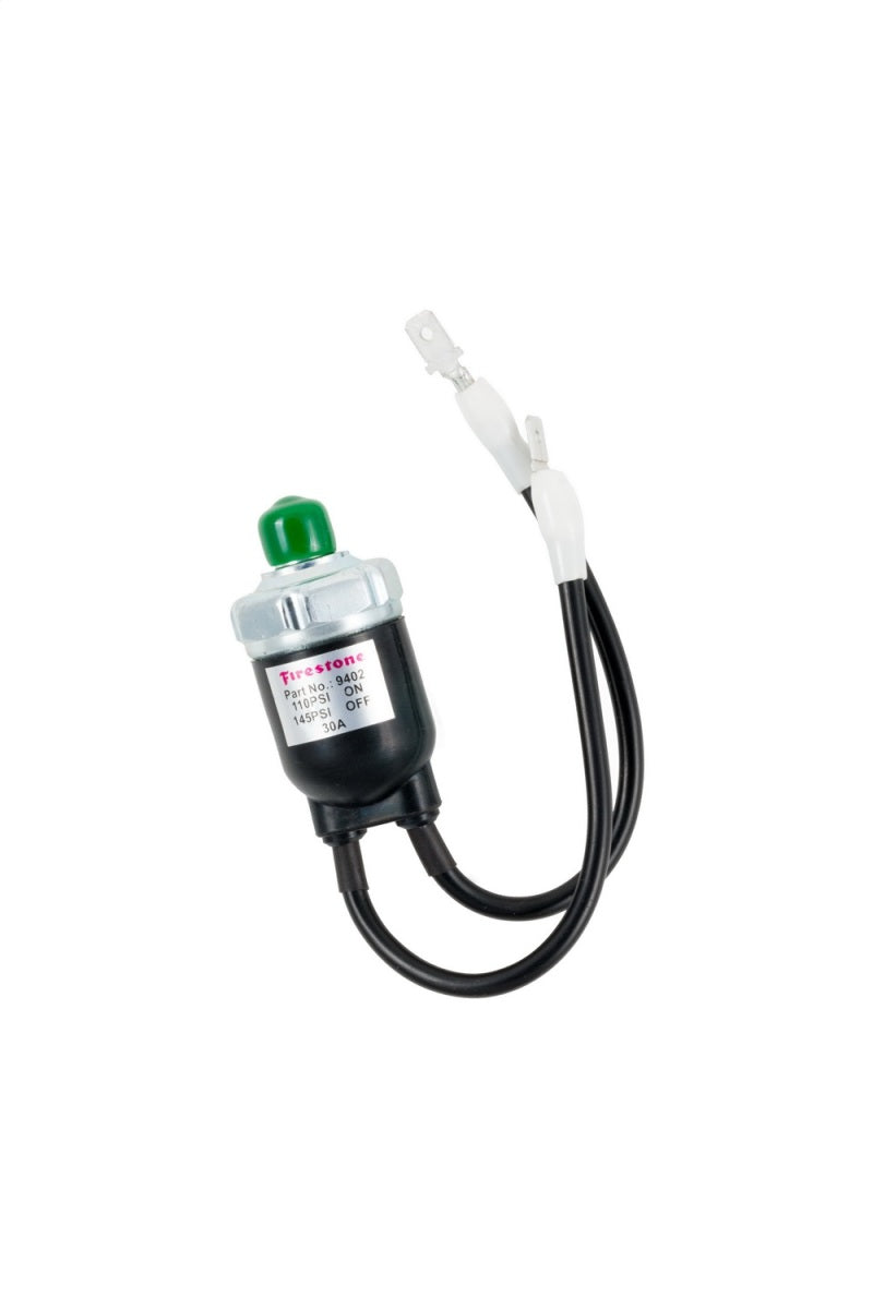FIR Switches - Firestone Sealed Air Pressure Switch 110-145 PSI - Single (WR17609402)