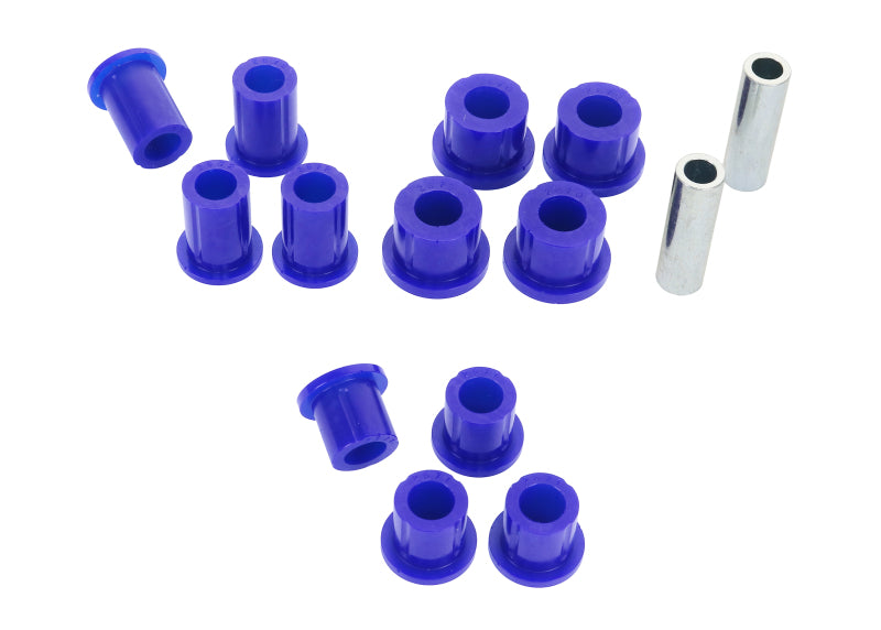 SPR Bushings - Leaf Spring - Superpro 2005+ Toyota Hilux Leaf Spring & Shackle Bushing Kit