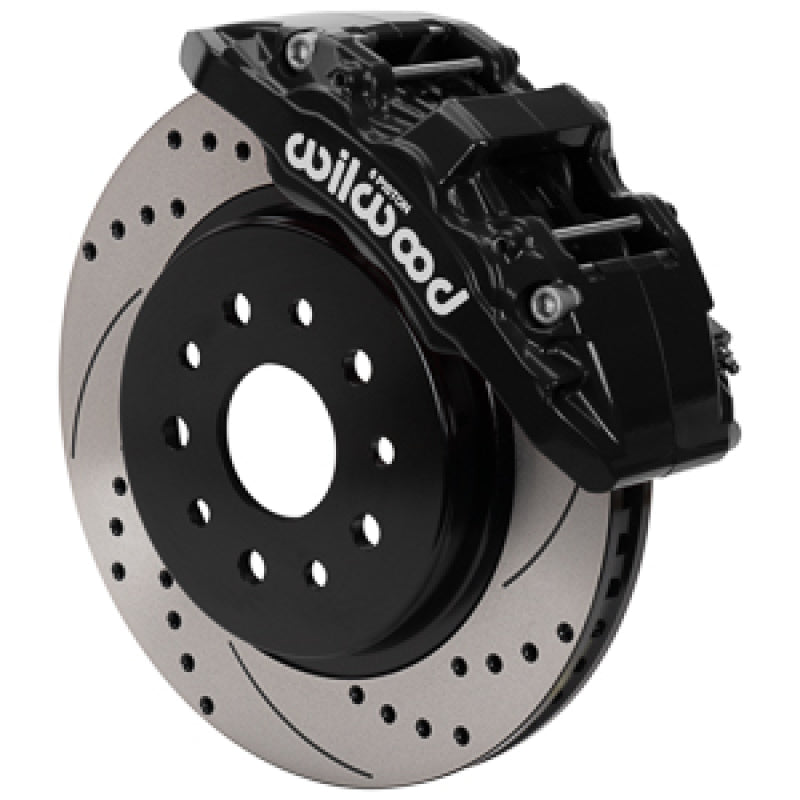 WIL Aero Brake Kit - Wilwood 07-18 Jeep Wrangler (JK) Aero6-DM Front Brake Kit - D&S