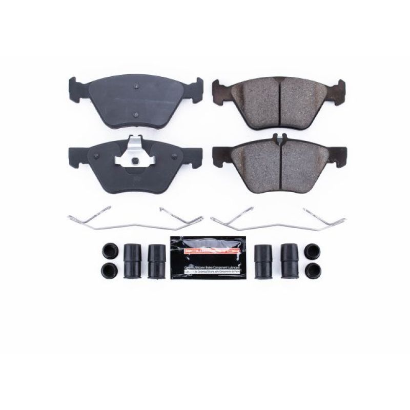 PSB Z23 Evolution Brake Pads - Power Stop 04-08 Chrysler Crossfire Front Z23 Evolution Sport Brake Pads w/Hardware