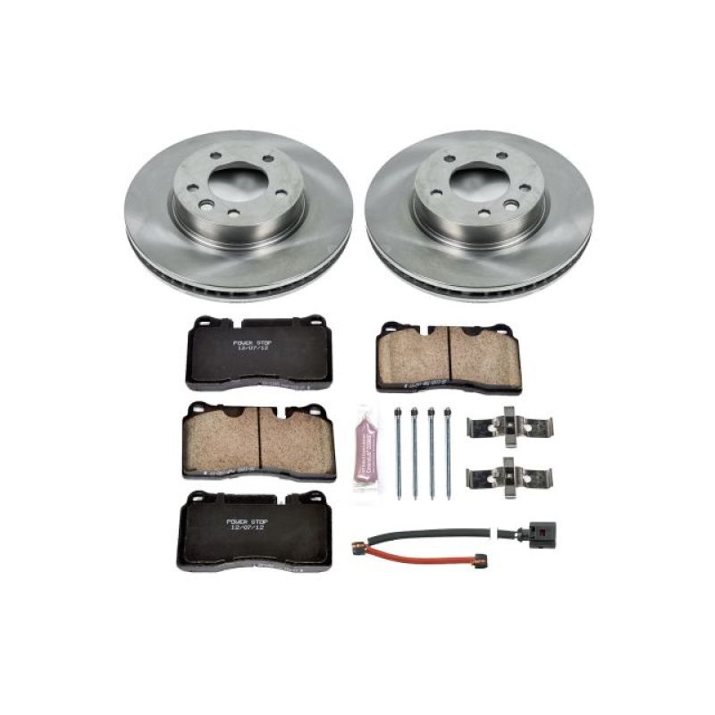 PSB Autospecialty Kit - Power Stop 06-17 Volkswagen Touareg Front Autospecialty Brake Kit