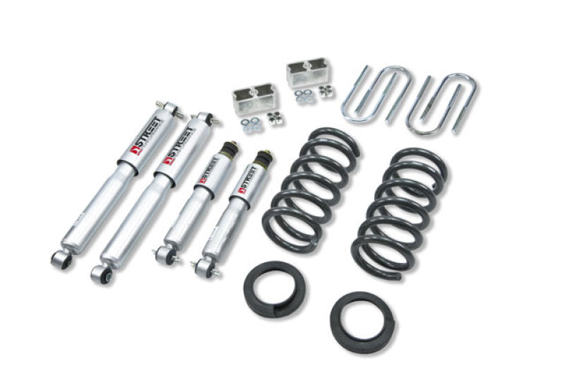 BT Lower Kit w SP Shocks - Belltech LOWERING KIT WITH SP SHOCKS