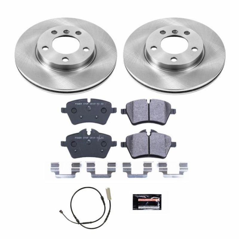 PSB Track Day Kit - Power Stop 11-16 Mini Cooper Countryman Front Track Day Brake Kit