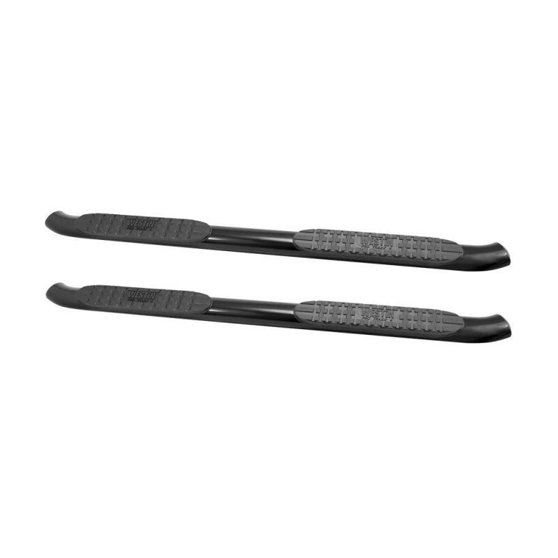 WES Nerf Bars - PRO TRAXX 4 - Westin 2009-2018 Dodge/Ram 15/25/3500 Crew Cab PRO TRAXX 4 Oval Nerf Step Bars - Black