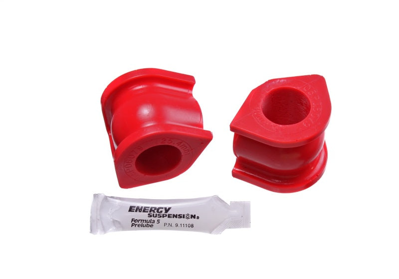 ES Sway Bar Bushings - Red - Energy Suspension 06-11 Honda Civic (Excl Si) 25.4mm Front Sway Bar Bushings - Red