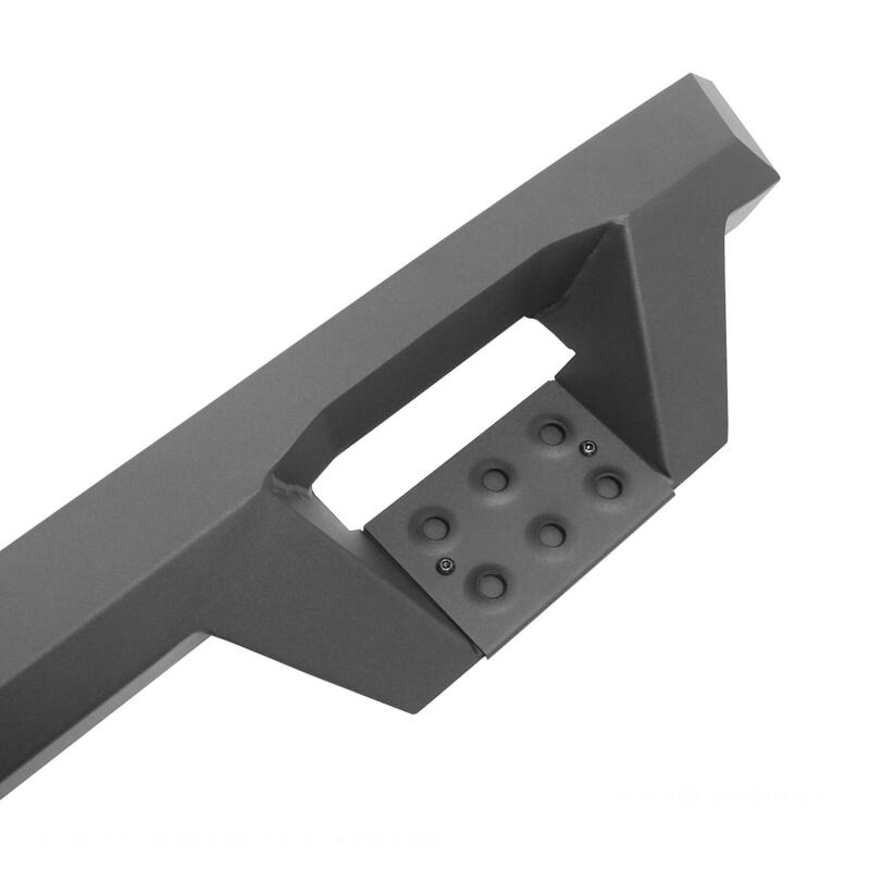 WES Nerf Bars - HDX Drop - Westin 99-16 Ford F-250/350/450/550 CC (6.75ft Bed) HDX Drop Whl to Whl Nerf Step Bars - Text Blk