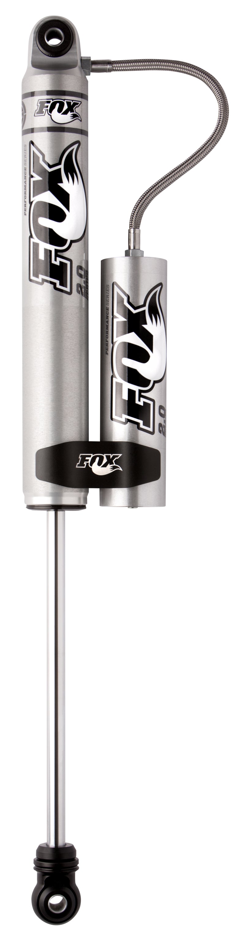 FOX 2.0 Perf Shock - Fox 2.0 Performance Series 12.1in. Smooth Body R/R Shock Aluminum / Std Travel / Eyelet Ends - Black