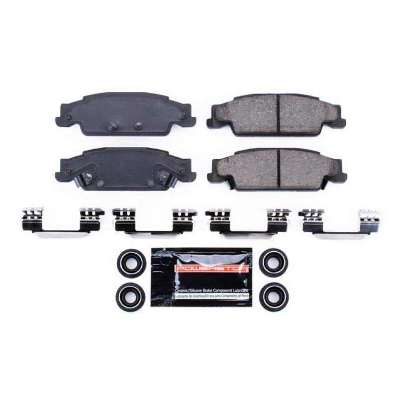PSB Z23 Evolution Brake Pads - Power Stop 03-07 Cadillac CTS Rear Z23 Evolution Sport Brake Pads w/Hardware